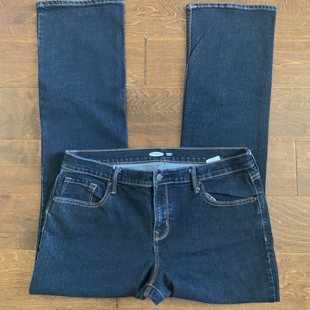 Old Navy Mid-Rise Boot Cut Denim Jeans